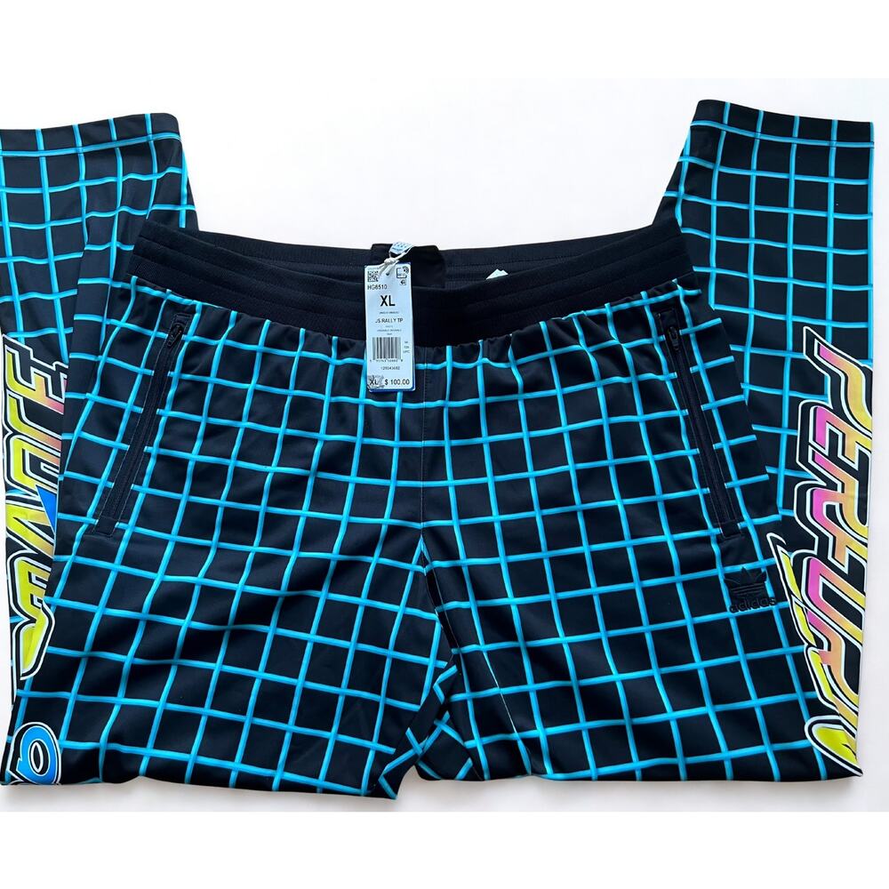 Adidas JEREMY SCOTT rally tp XL original black pants unisex new with tags